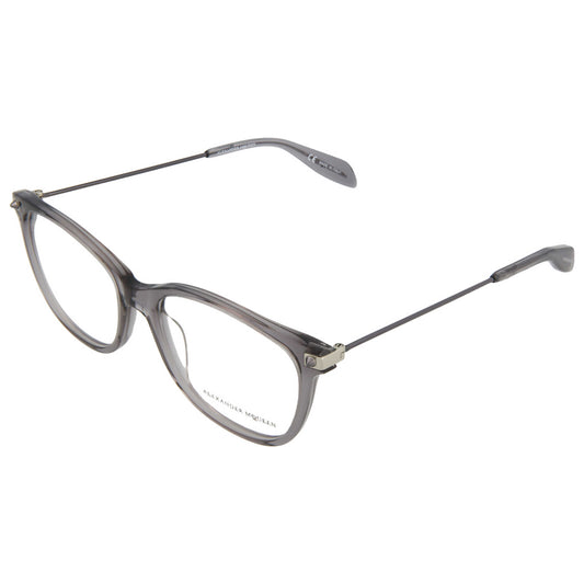 Front view of Alexander McQueen Fashion Unisex Opticals AM0094O-30001645-002