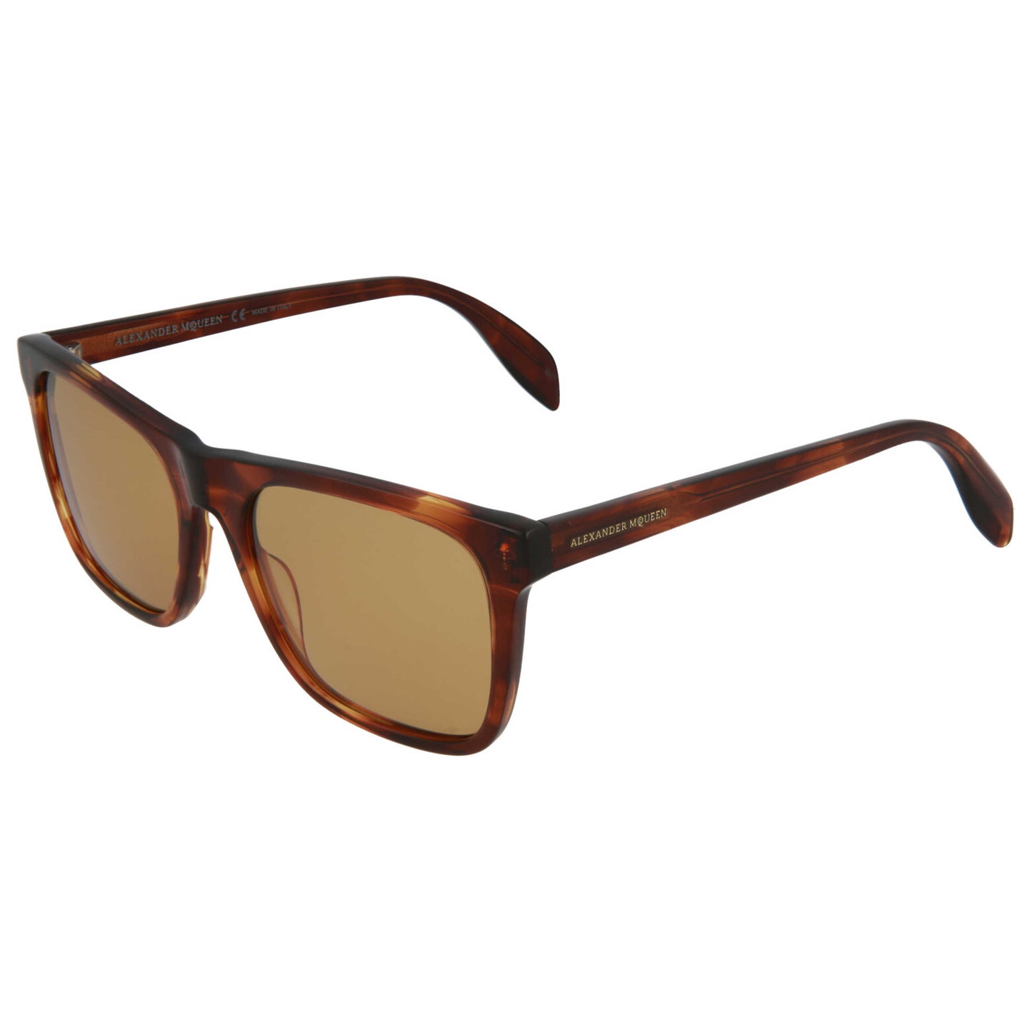 Front view of Alexander McQueen Fashion Men's Sunglasses AM0112S-30001840-002
