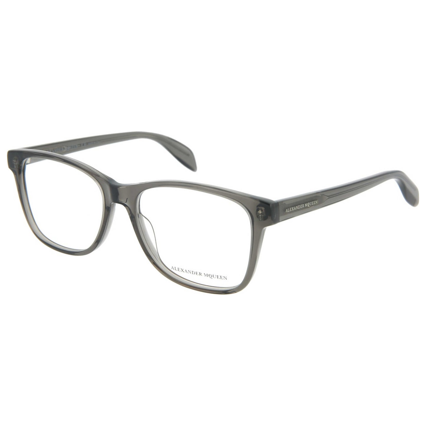 Front view of Alexander McQueen Core Men's Opticals AM0113O-30001854-001