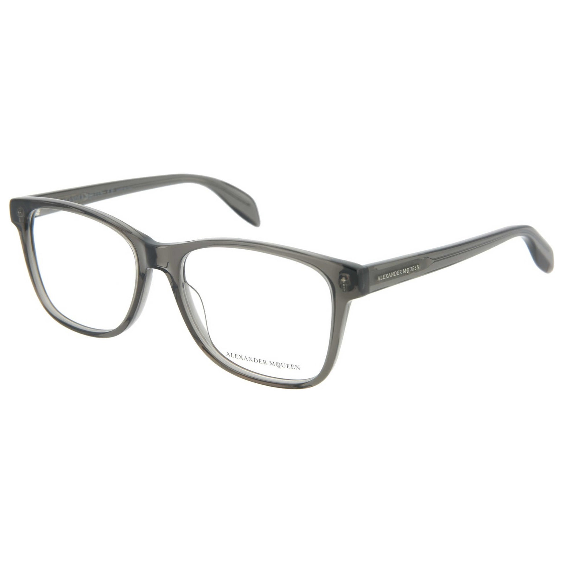 Front view of Alexander McQueen Core Men's Opticals AM0113O-30001854-001