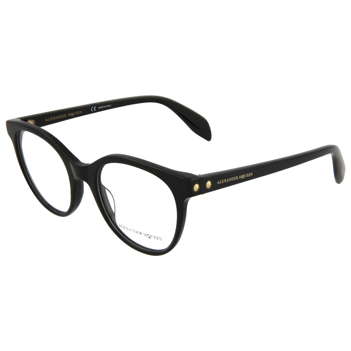 Front view of Alexander McQueen Core Women's Opticals AM0131O-30002596001