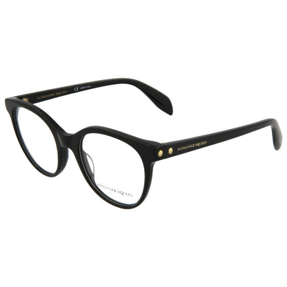 Front view of Alexander McQueen Core Women's Opticals AM0131O-30002596001