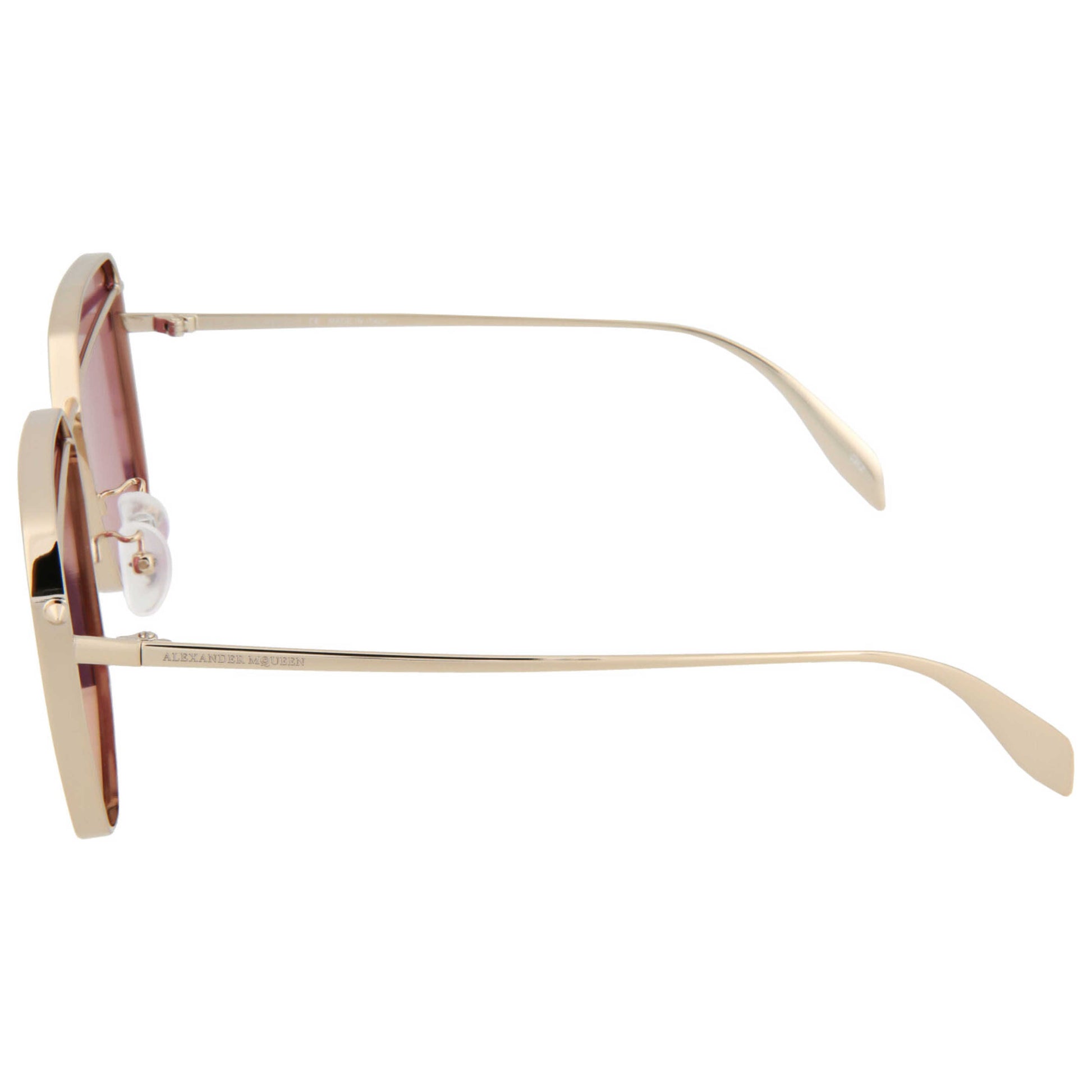 Alexander McQueen Fashion Unisex Sunglasses AM0136S-30002571005 - Image #5