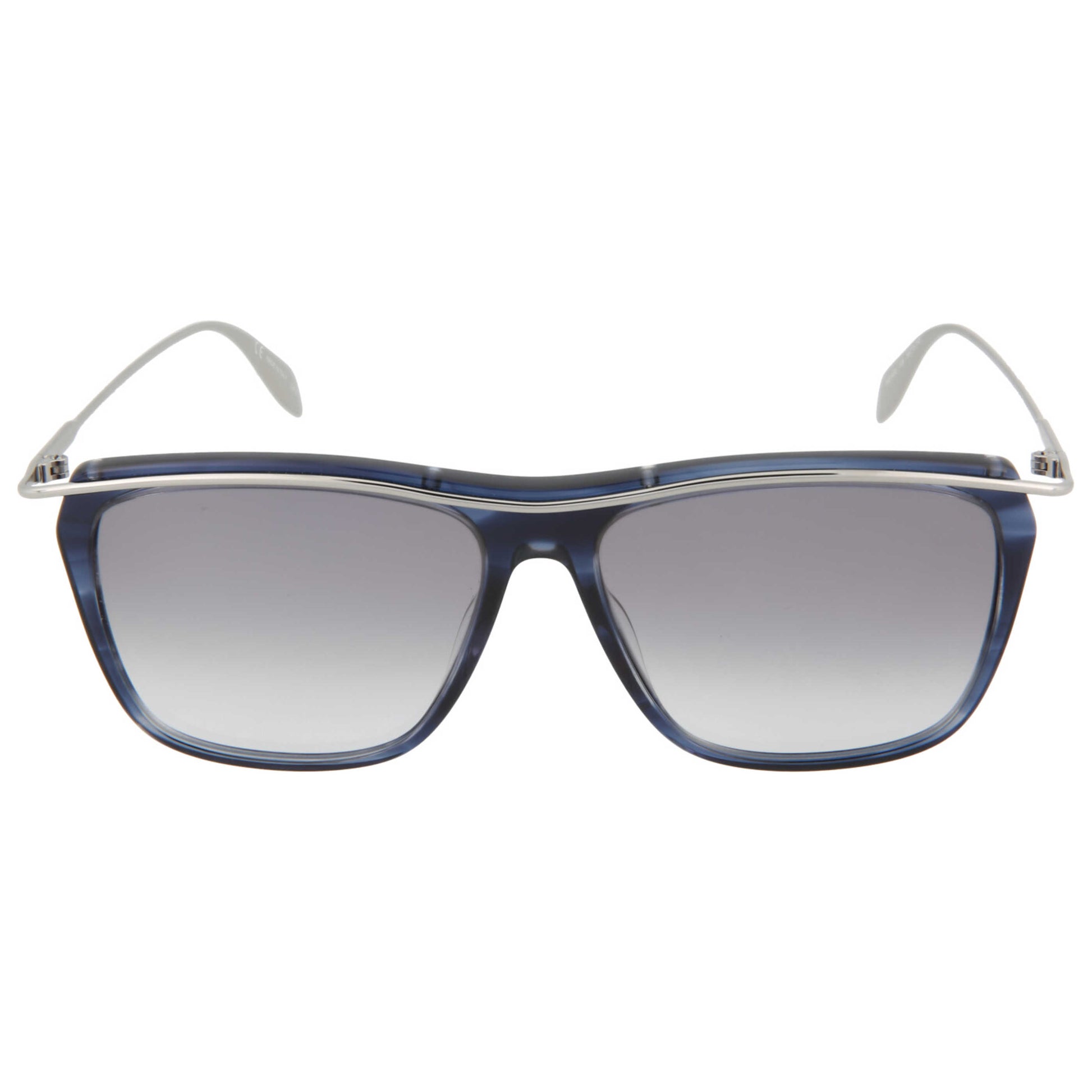 Front view of Alexander McQueen Fashion Men's Sunglasses AM0143S-30002580008