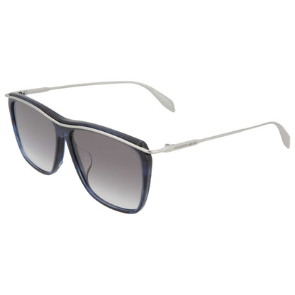 Front view of Alexander McQueen Fashion Men's Sunglasses AM0143SA-30002581-008