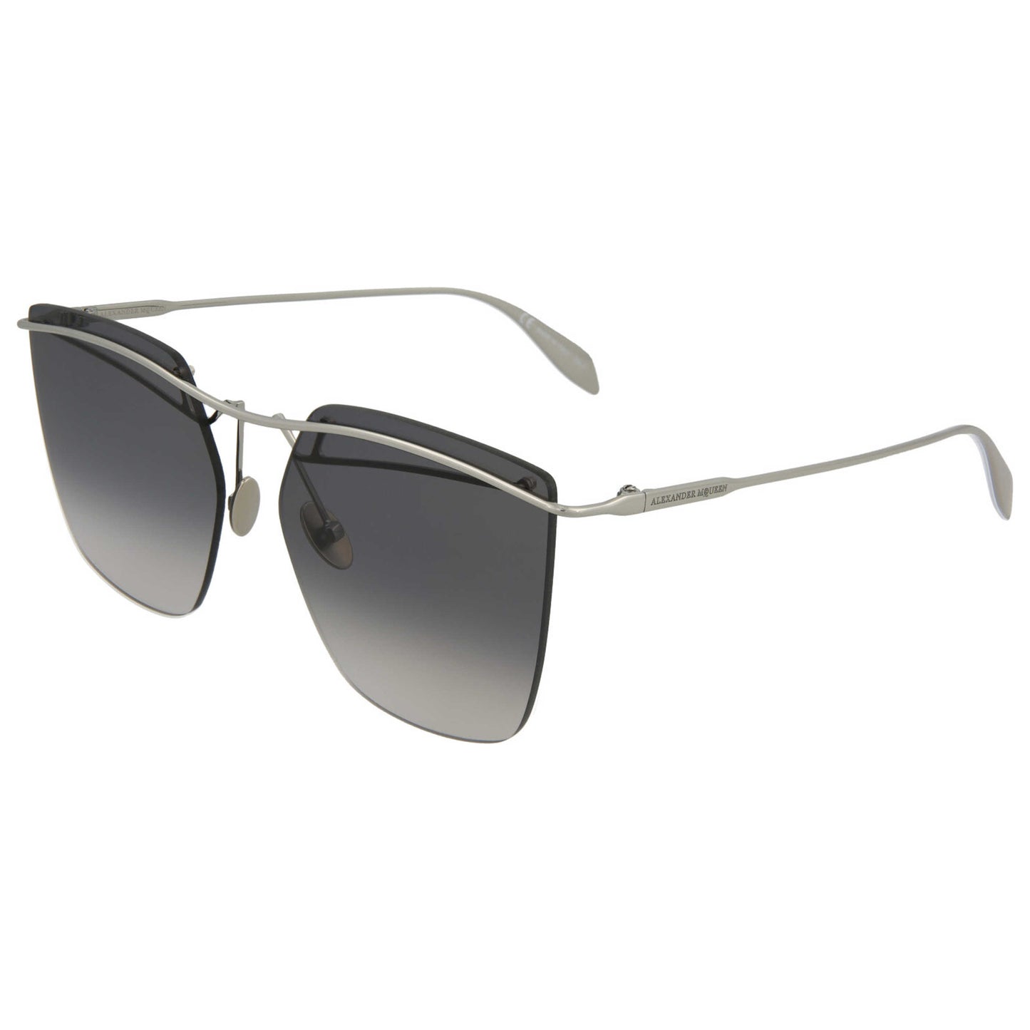 Front view of Alexander McQueen Fashion Women's Sunglasses AM0144S-30002582-003