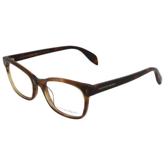 Front view of Alexander McQueen Core Women's Opticals AM0149O-30002607-002