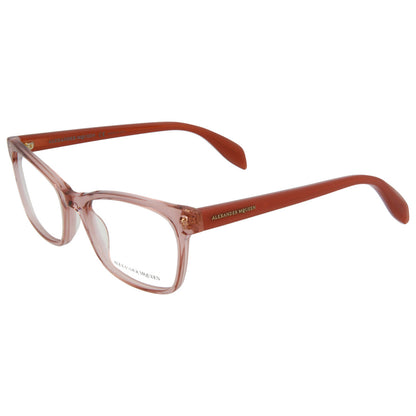 Front view of Alexander McQueen Core Women's Opticals AM0149O-30002607-008