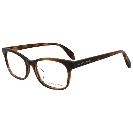 Front view of Alexander McQueen Core Women's Opticals AM0149OA-30002608-002