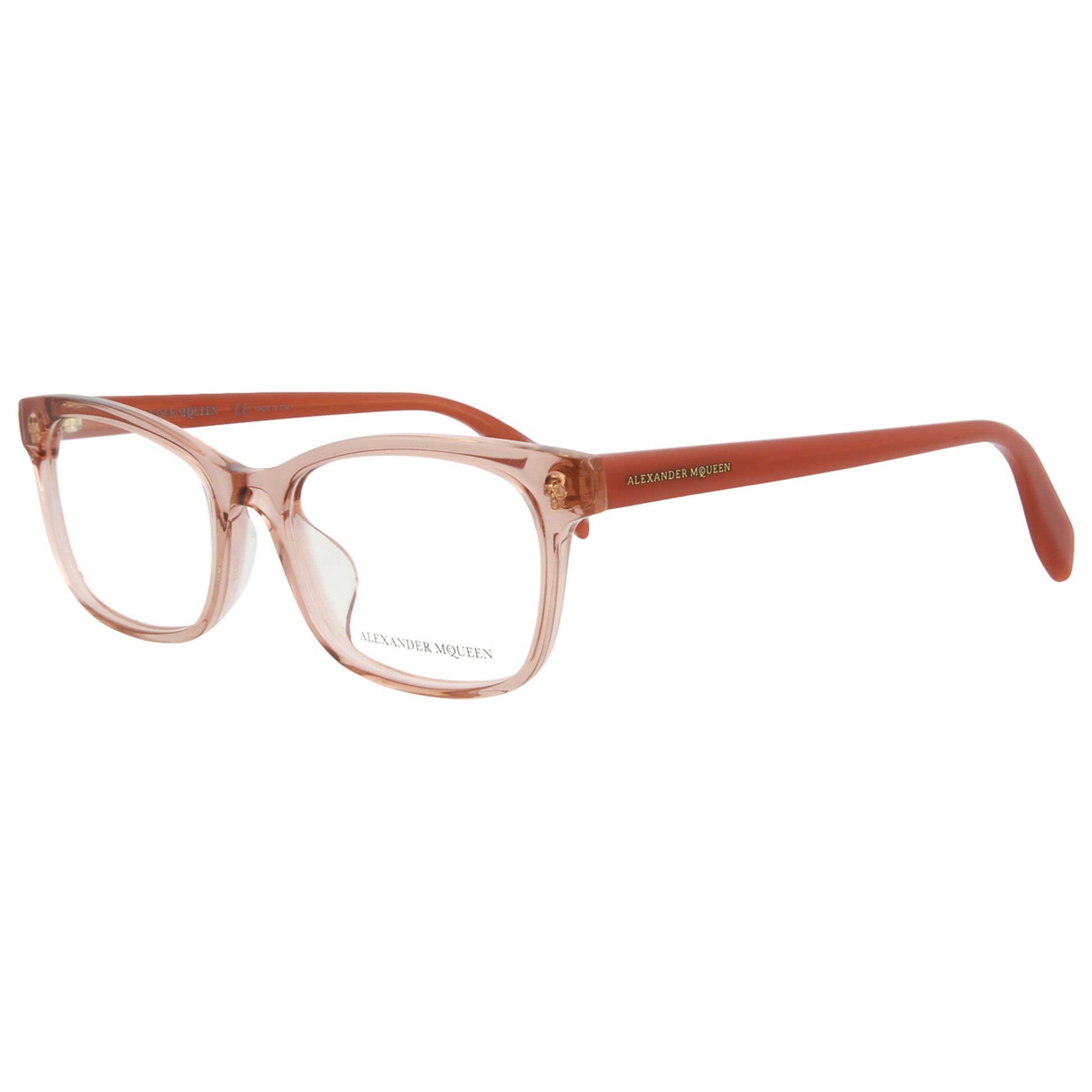 Front view of Alexander McQueen Core Women's Opticals AM0149OA-30002608-004