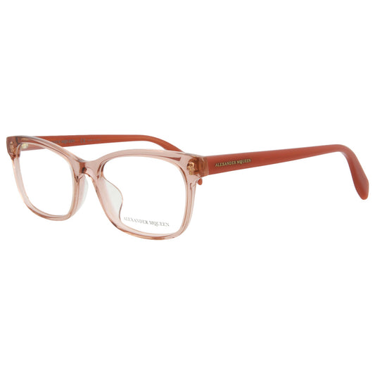 Front view of Alexander McQueen Core Women's Opticals AM0149OA-30002608-004