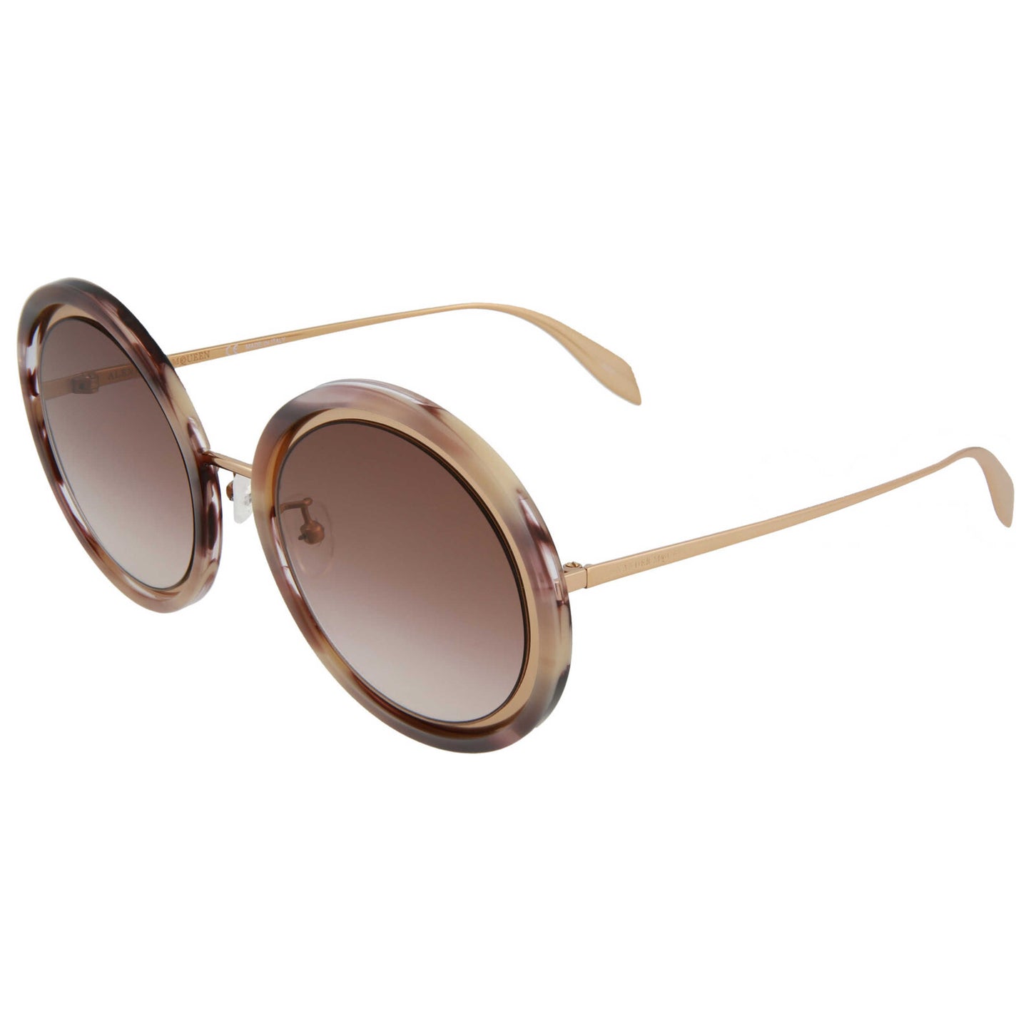 Front view of Alexander McQueen Fashion Women's Sunglasses AM0150S-30002578-004