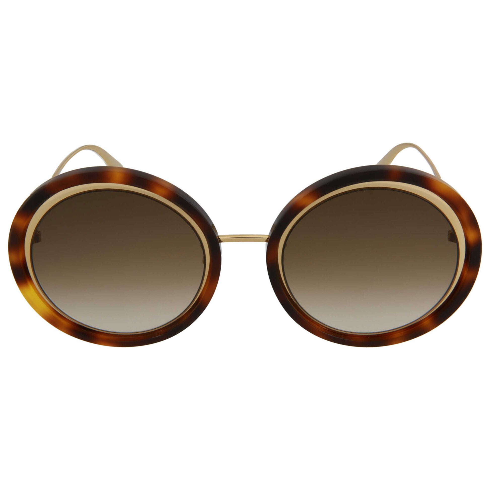 Front view of Alexander McQueen Fashion Women's Sunglasses AM0150S-30002578003