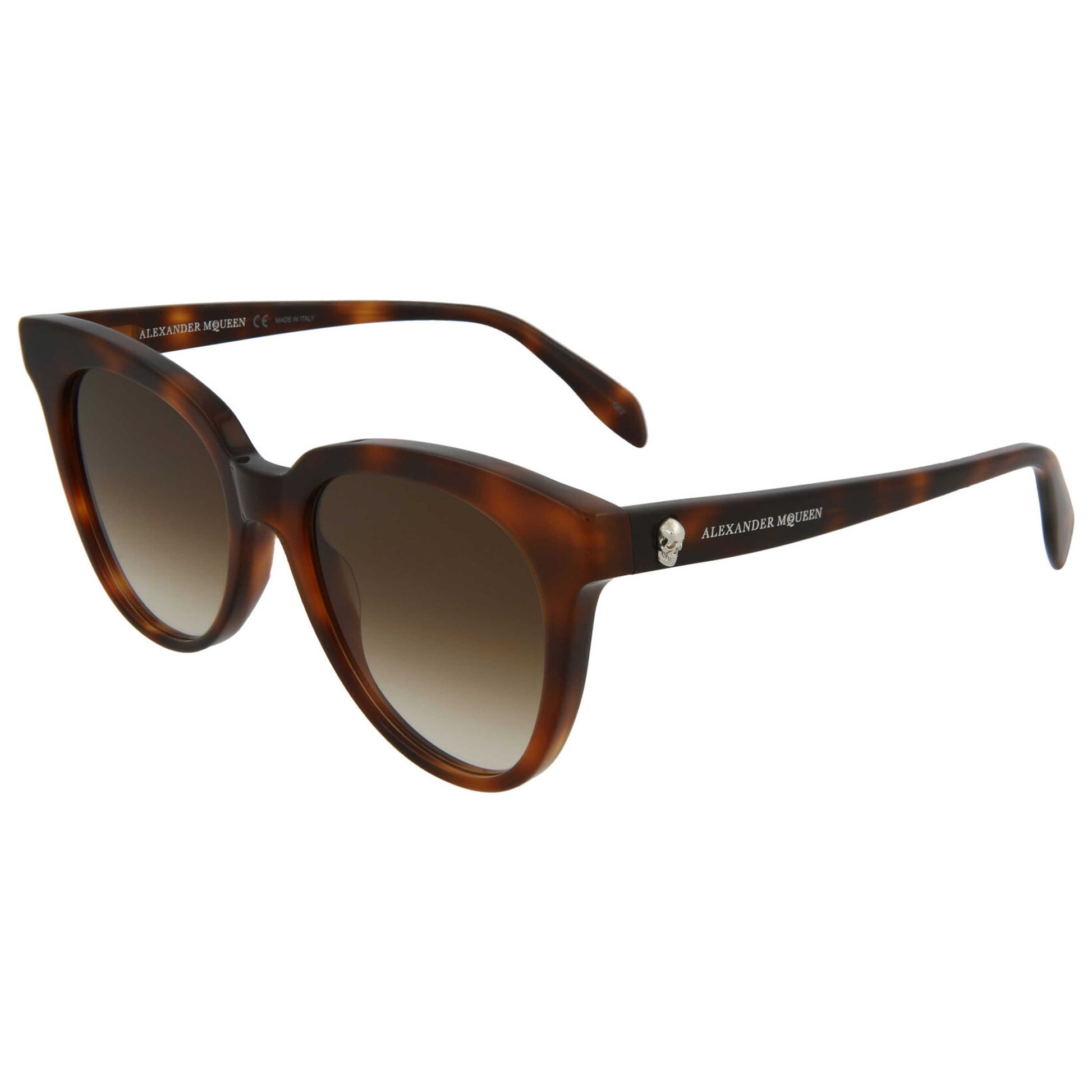 Front view of Alexander McQueen Women's Sunglasses AM0159S-30006090-002