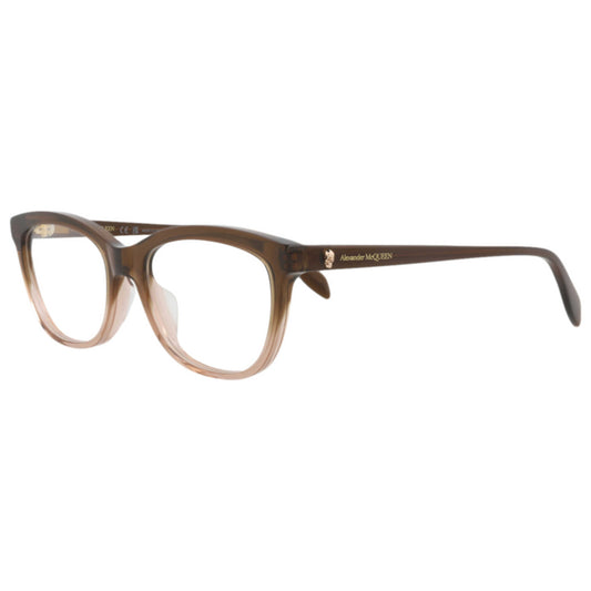 Front view of Alexander McQueen Women's Eyeglasses AM0161O-30006092-003