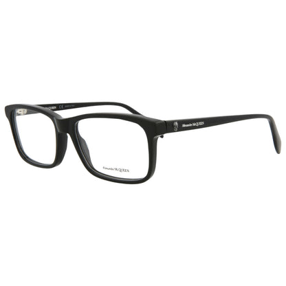 Front view of Alexander McQueen Core Unisex Opticals AM0162O-30006093-001