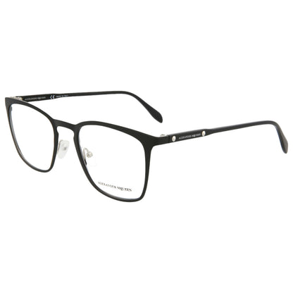 Front view of Alexander McQueen Core Unisex Opticals AM0167O-30006138-002
