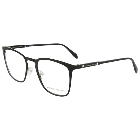 Front view of Alexander McQueen Core Unisex Opticals AM0167O-30006138-002