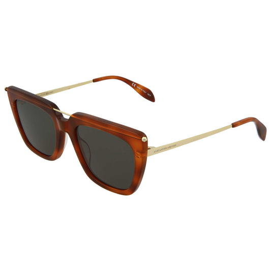 Front view of Alexander McQueen Fashion Unisex Sunglasses AM0169S-30006144-002