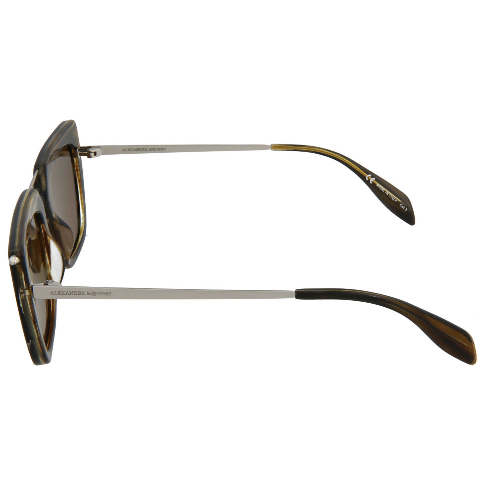 Alexander McQueen Fashion Unisex Sunglasses AM0169S-30006144-003 - Image #3
