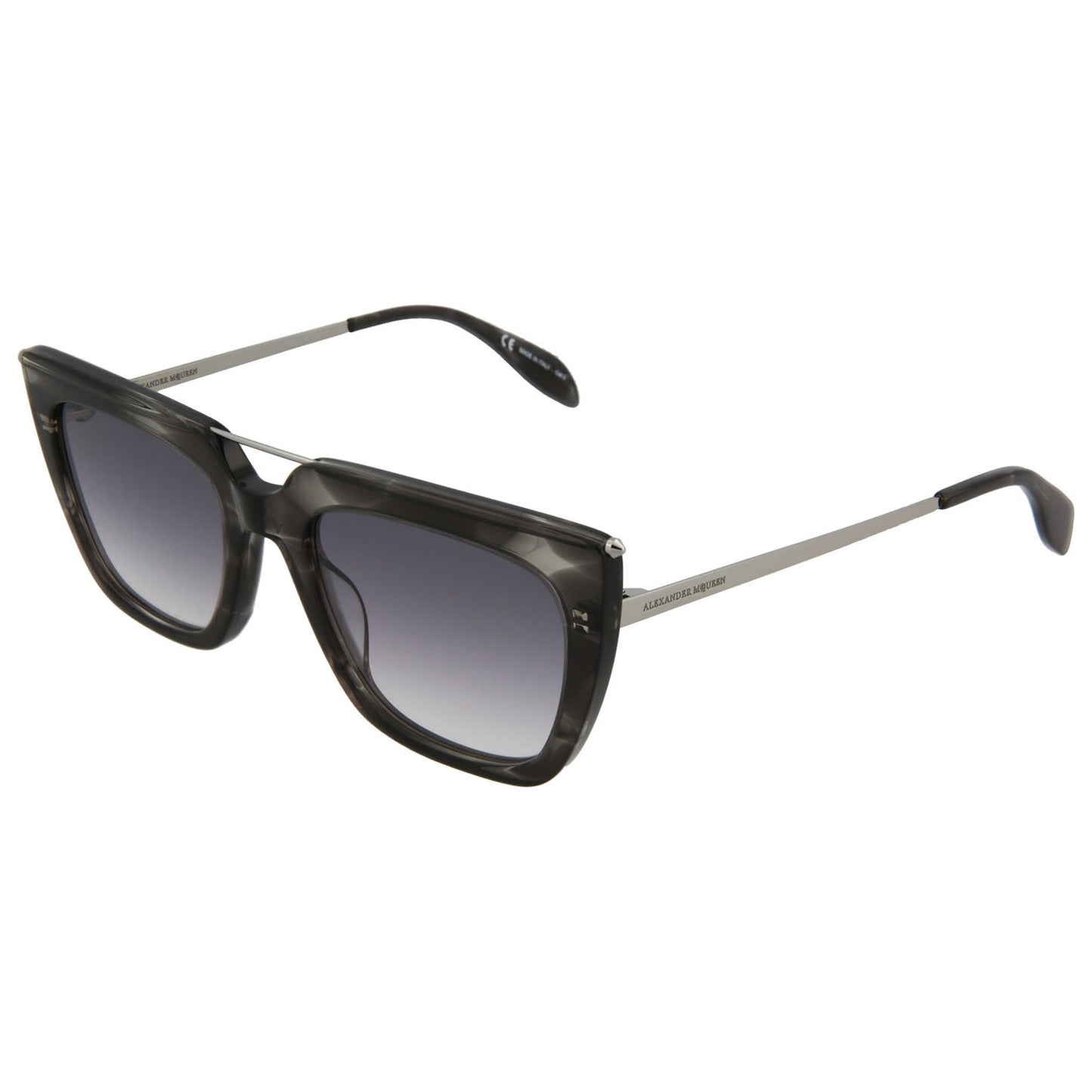Front view of Alexander McQueen Fashion Unisex Sunglasses AM0169S-30006144-004