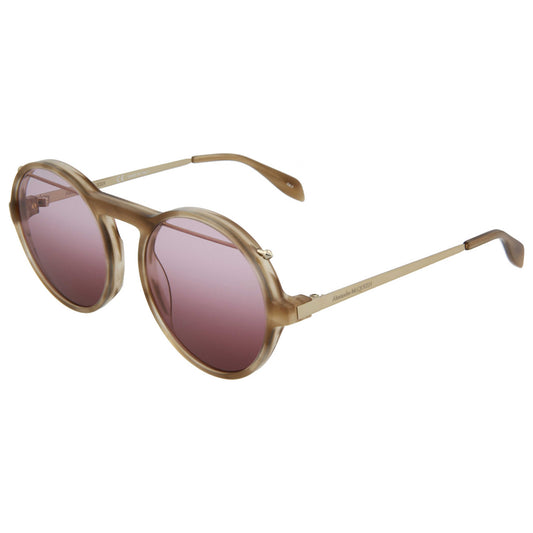 Front view of Alexander McQueen Fashion Unisex Sunglasses AM0192S-30006860-004