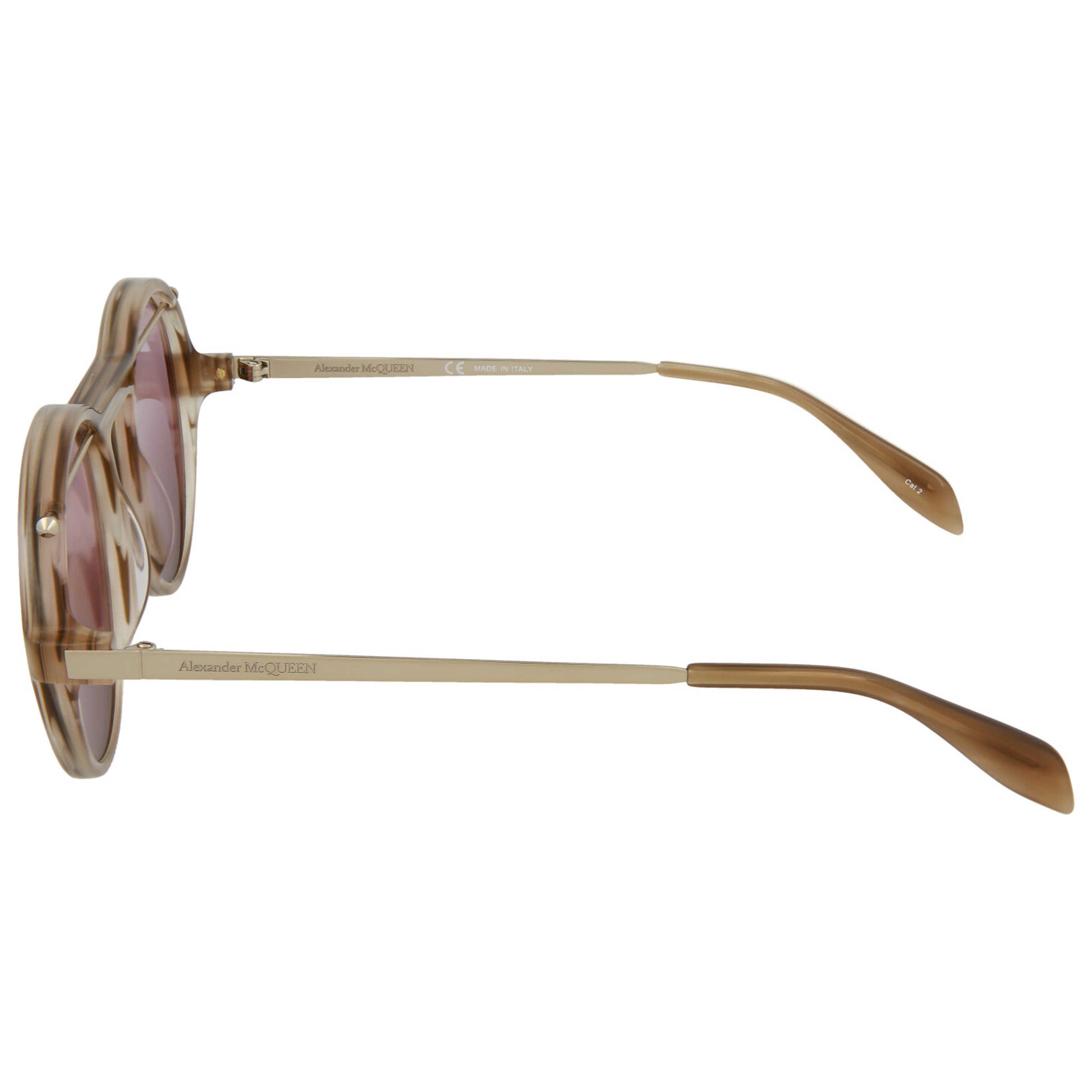 Alexander McQueen Fashion Unisex Sunglasses AM0192S-30006860-004 - Image #3