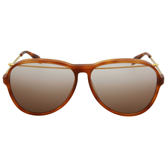 Front view of Alexander McQueen Fashion Unisex Sunglasses AM0193S-30006868003