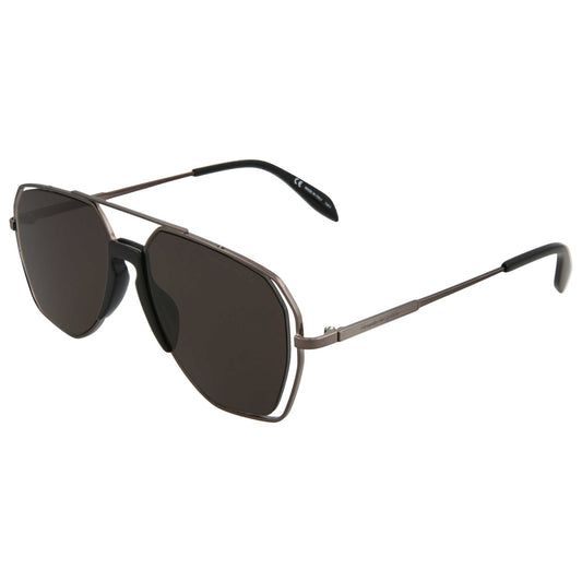 Front view of Alexander McQueen Fashion Men's Sunglasses AM0197S-30006878-004