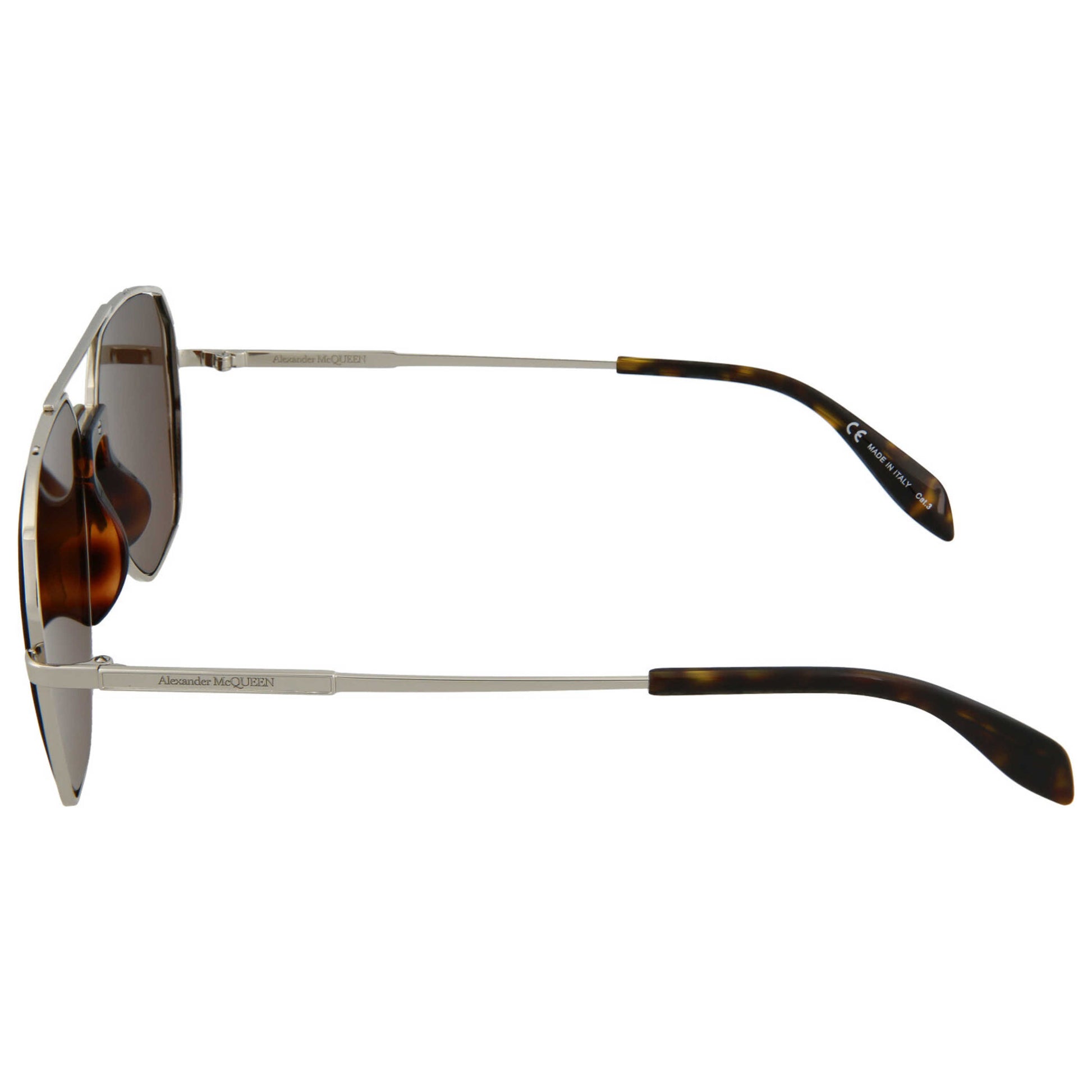 Alexander McQueen Fashion Men's Sunglasses AM0197S-30006878003 - Image #5