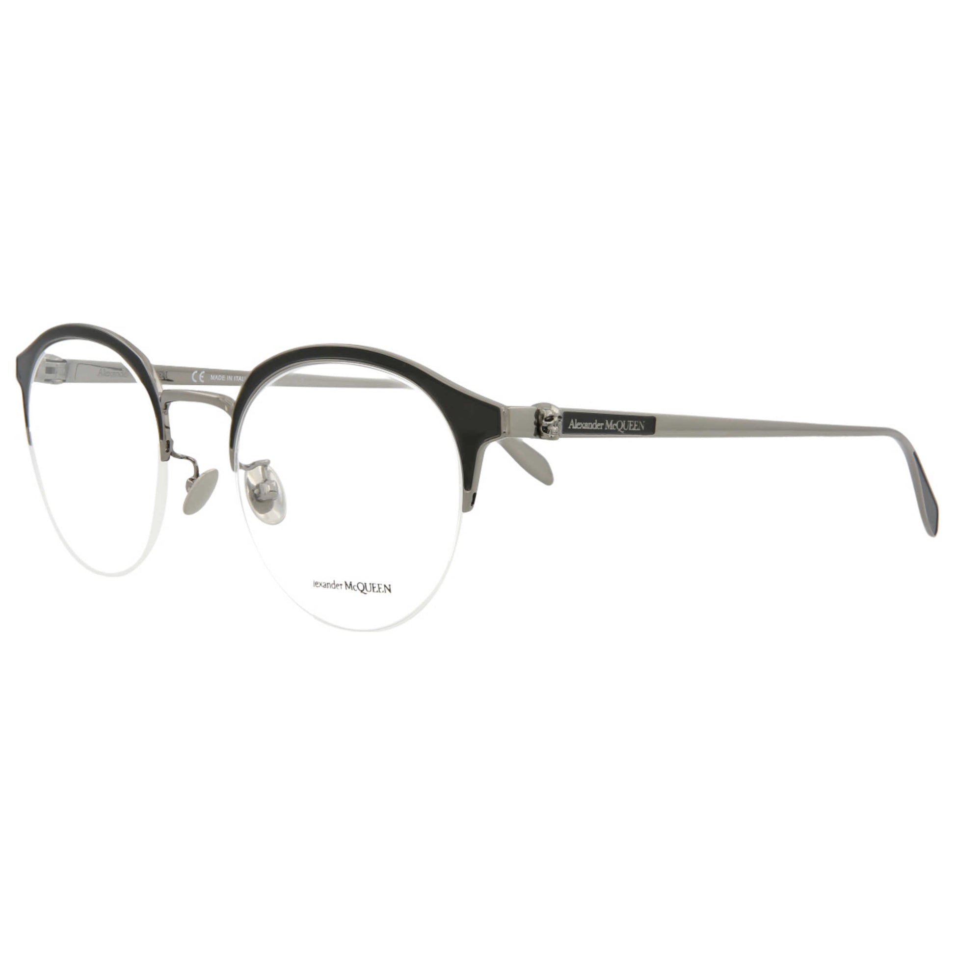 Front view of Alexander McQueen Fashion Men's Opticals AM0203OA-30007274-002
