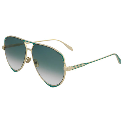 Front view of Alexander McQueen Fashion Men's Sunglasses AM0204S-30006944-006