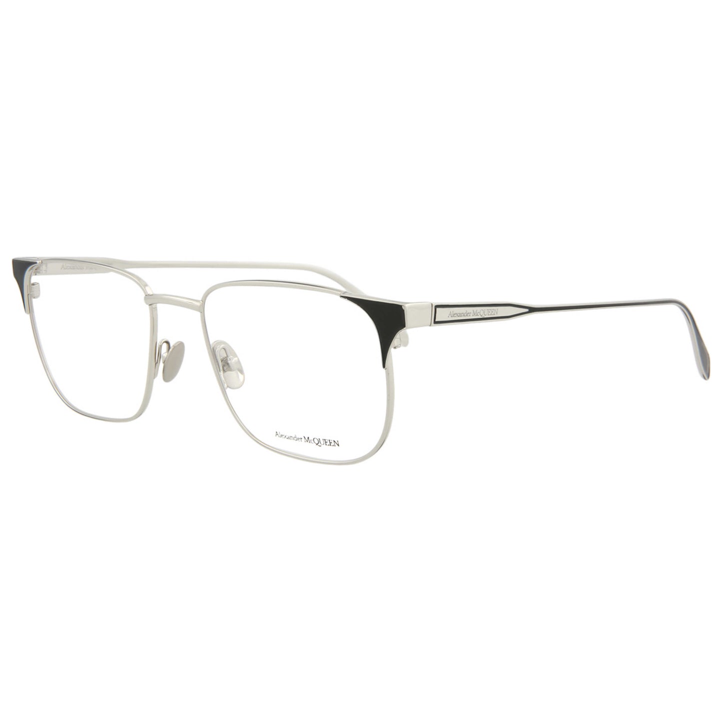 Front view of Alexander McQueen Fashion Men's Opticals AM0206O-30006951-003