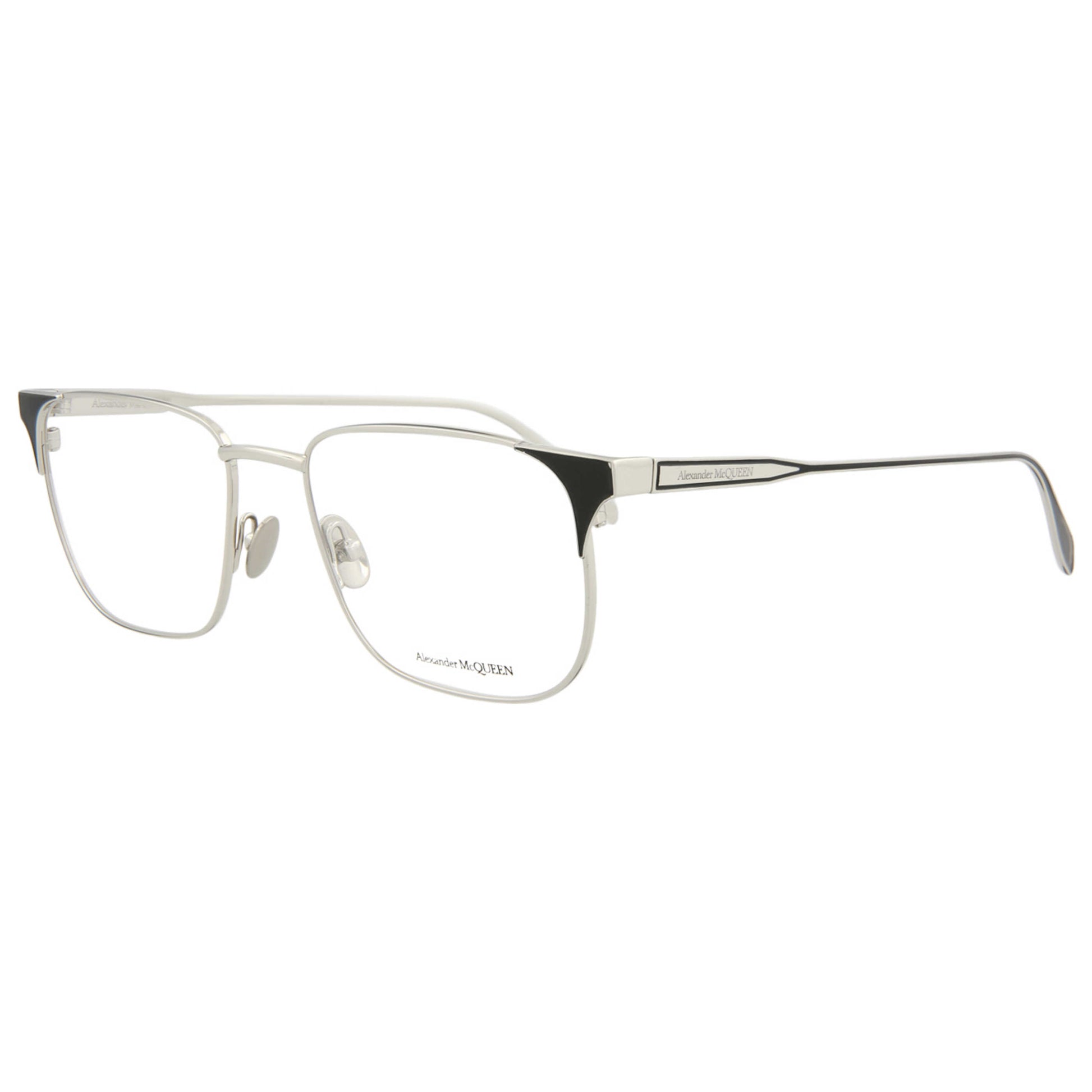 Front view of Alexander McQueen Fashion Men's Opticals AM0206O-30006951-003