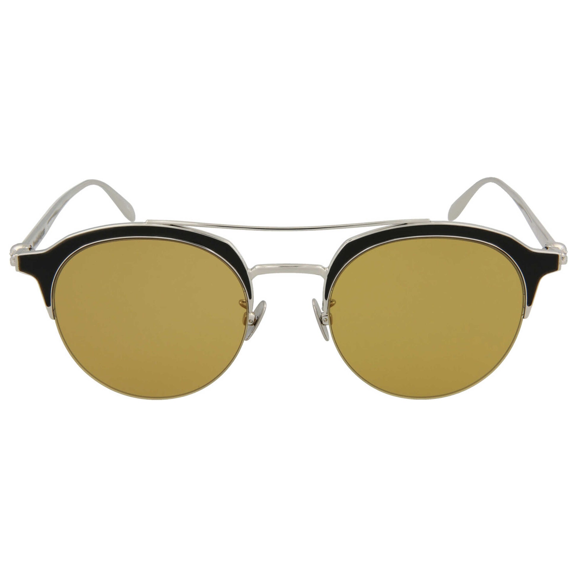 Front view of Alexander McQueen Fashion Unisex Sunglasses AM0214SA-30007271003