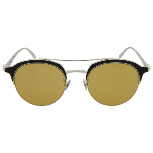 Front view of Alexander McQueen Fashion Unisex Sunglasses AM0214SA-30007271003