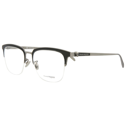 Front view of Alexander McQueen Fashion Men's Opticals AM0215OA-30007272-002