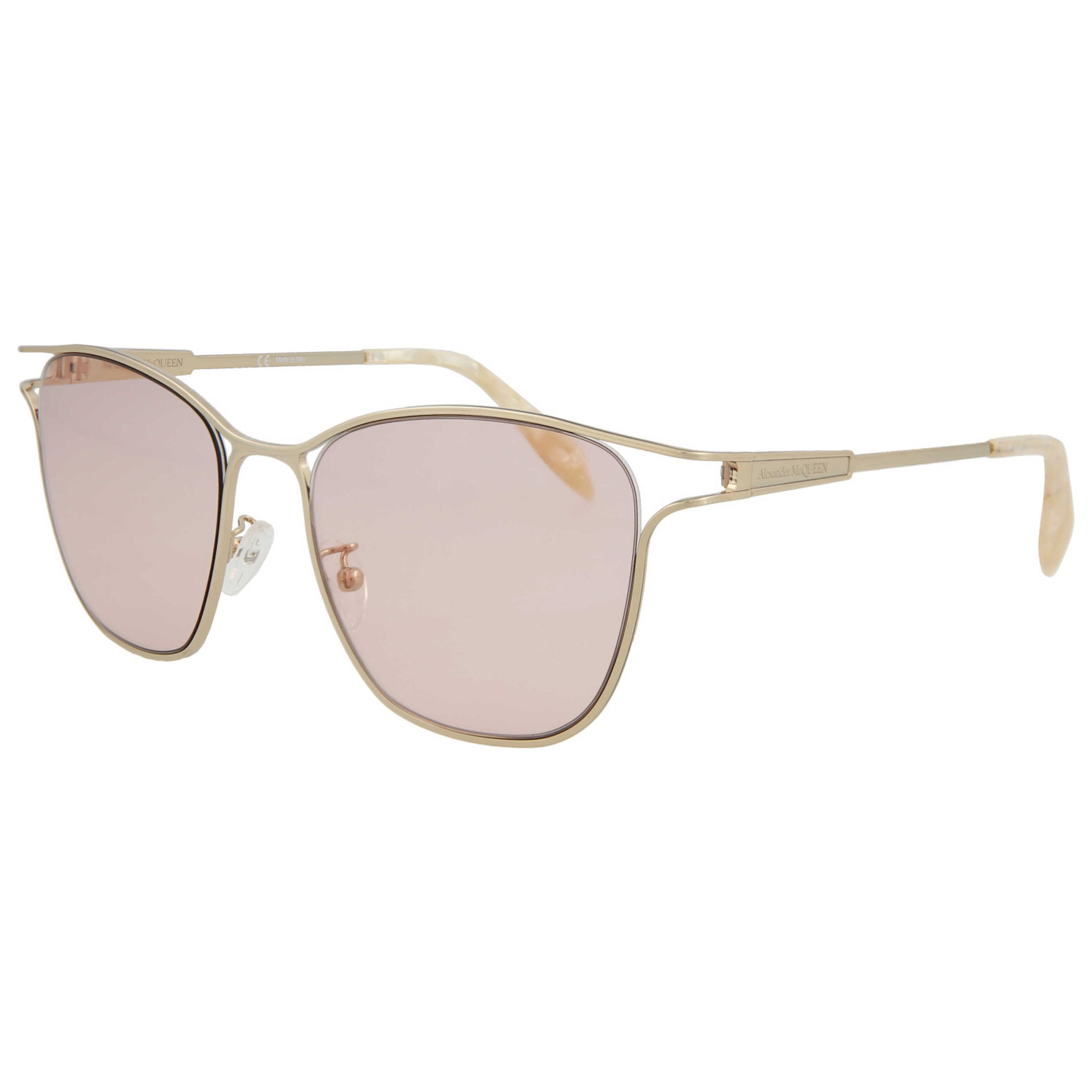 Front view of Alexander McQueen Fashion Women's Sunglasses AM0218SK-30008138003