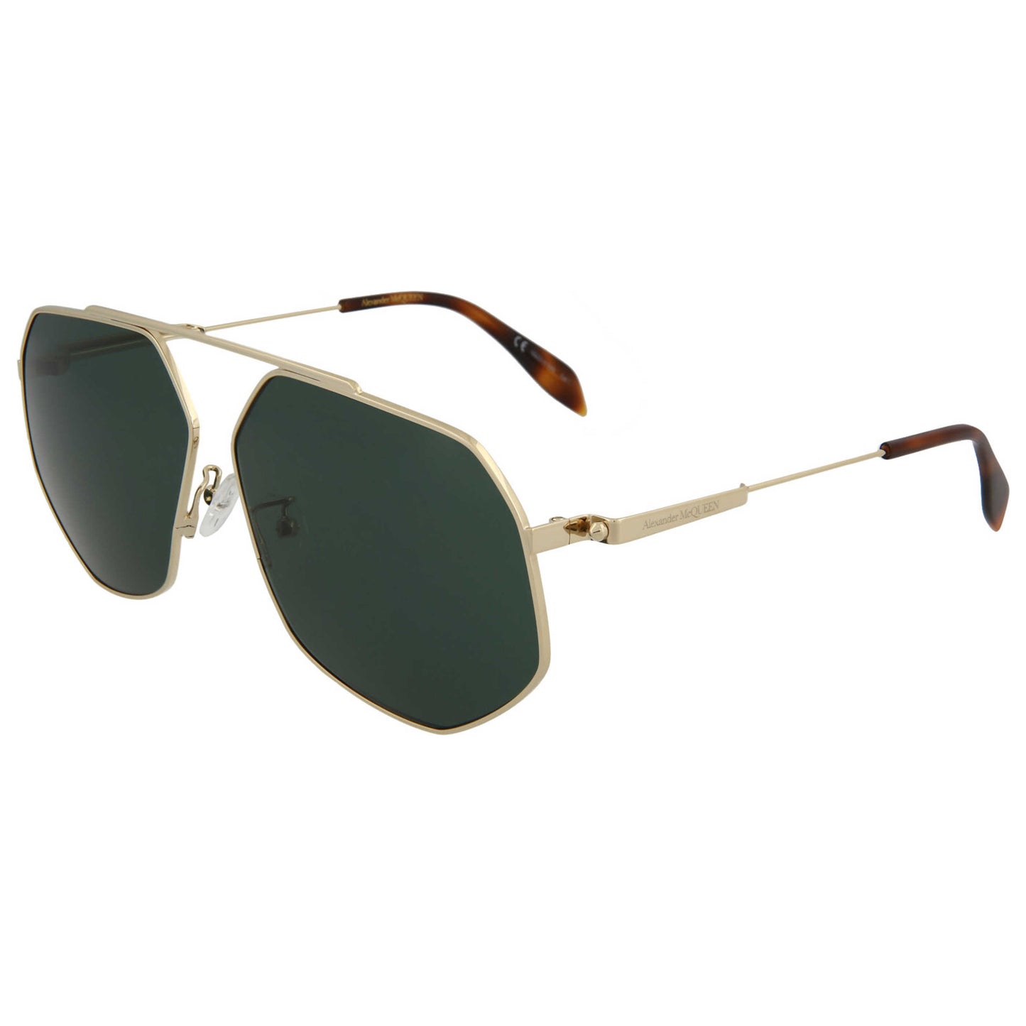 Front view of Alexander McQueen Fashion Men's Sunglasses AM0229SA-30008047-004