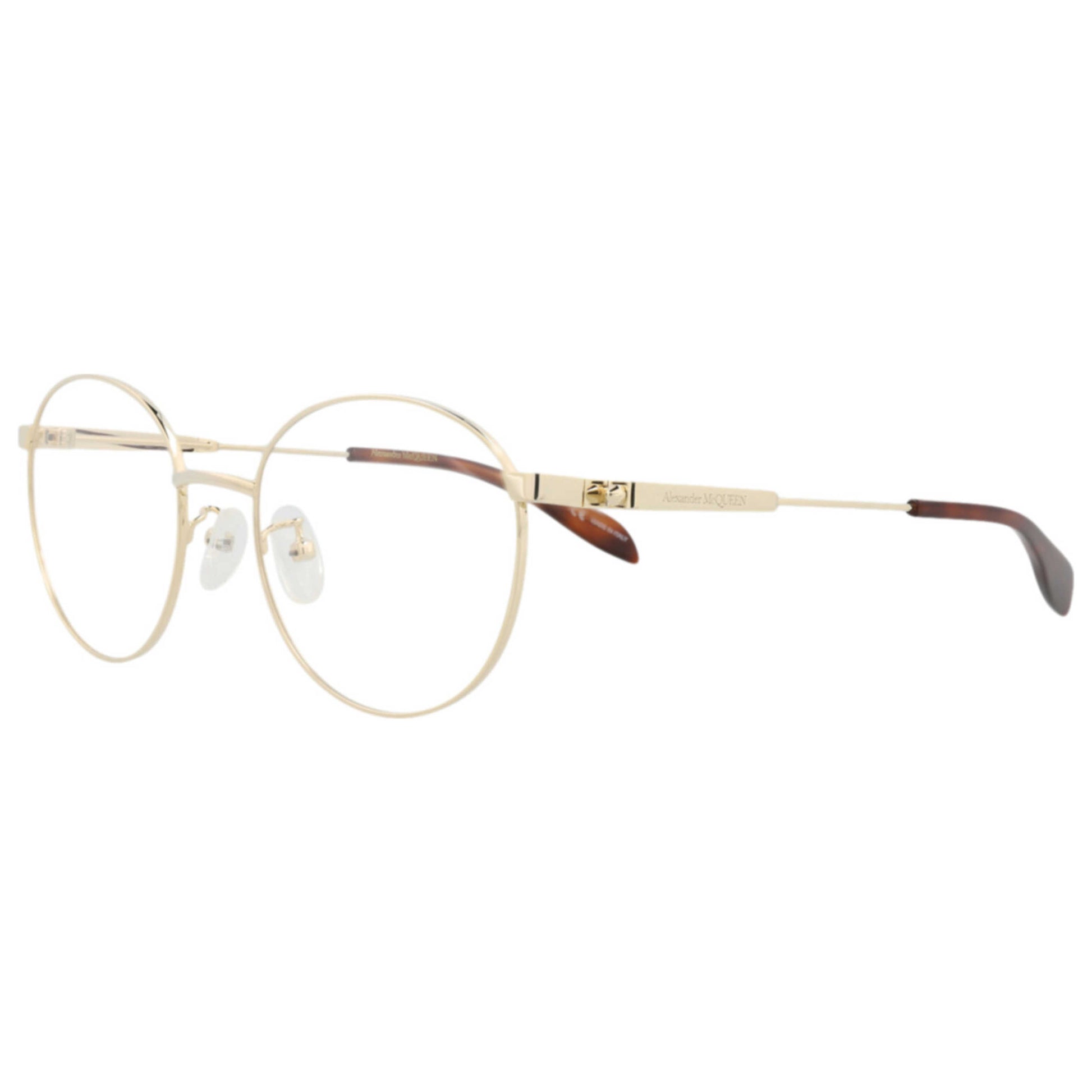 Front view of Alexander McQueen Men's Opticals AM0232O-30008070-004