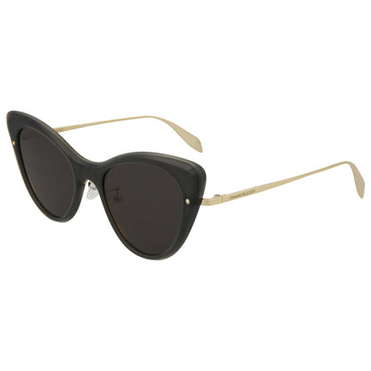 Front view of Alexander McQueen Fashion Women's Sunglasses AM0233S-30008067-001