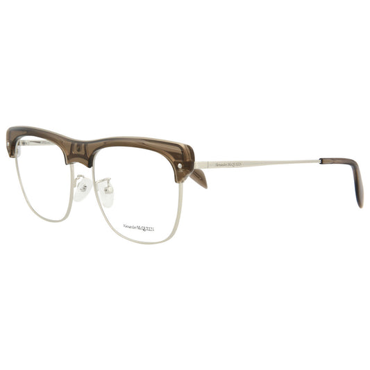 Front view of Alexander McQueen Fashion Unisex Opticals AM0237O-30008072-004
