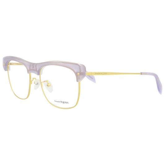 Front view of Alexander McQueen Fashion Unisex Opticals AM0237O-30008072-005