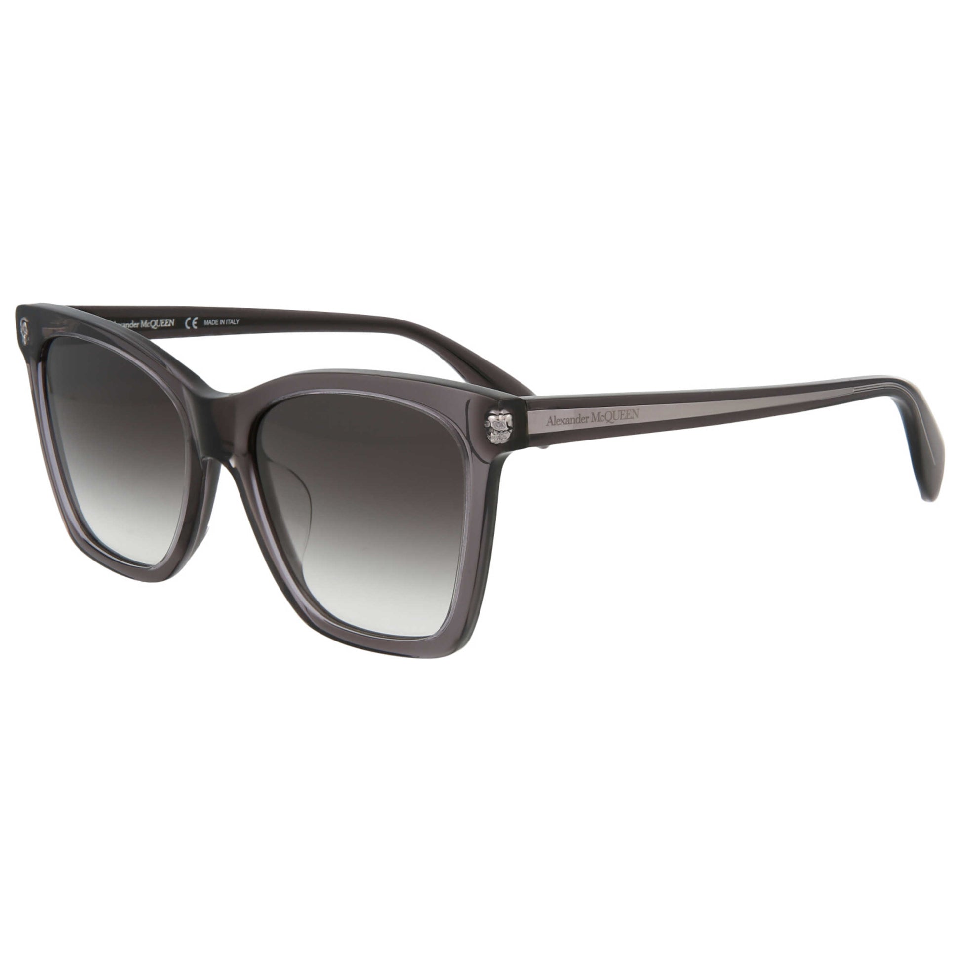Front view of Alexander McQueen Core Women's Sunglasses AM0238SA-30008056-001