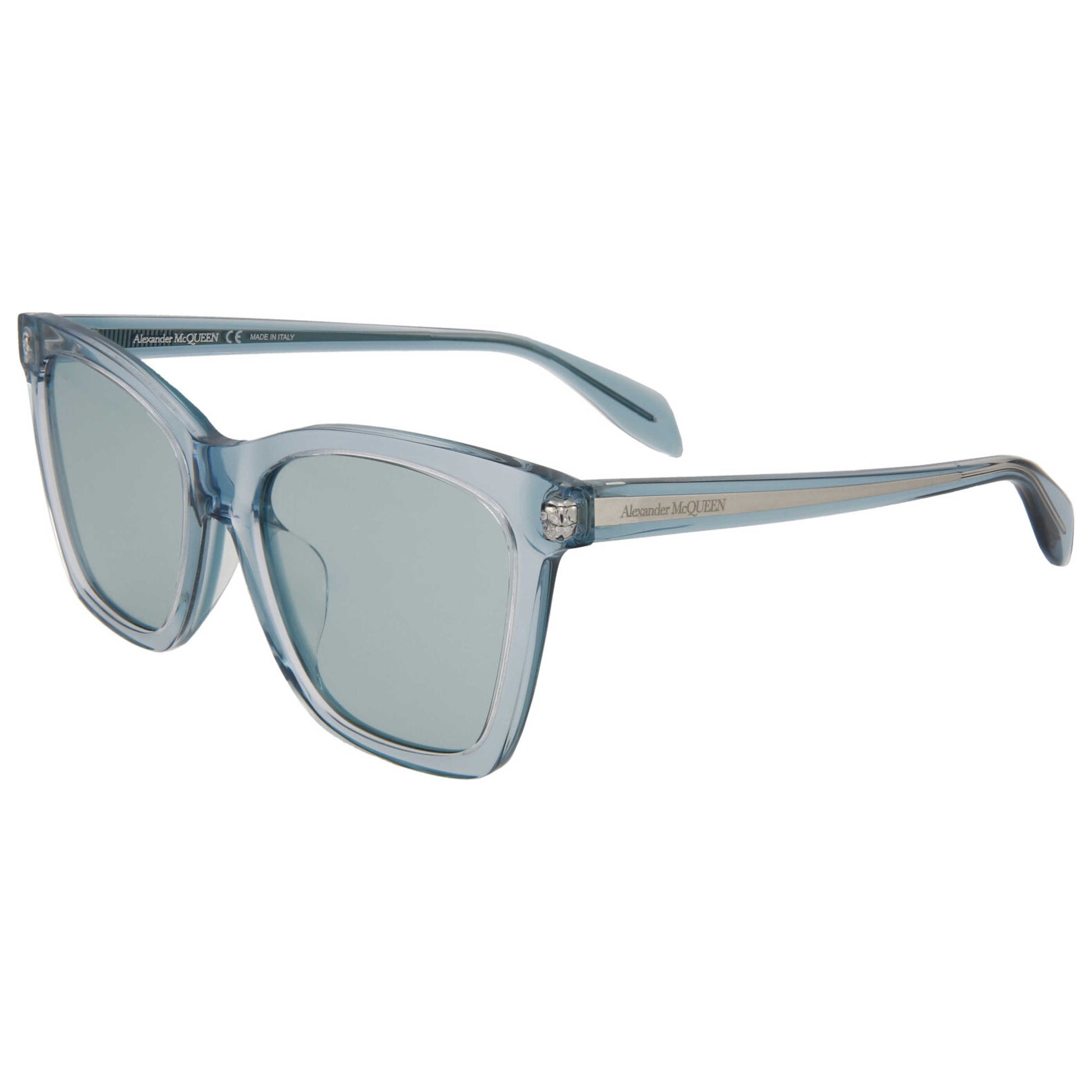 Front view of Alexander McQueen Core Women's Sunglasses AM0238SA-30008056-002