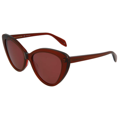 Front view of Alexander McQueen Fashion Women's Sunglasses AM0240S-30008055-004