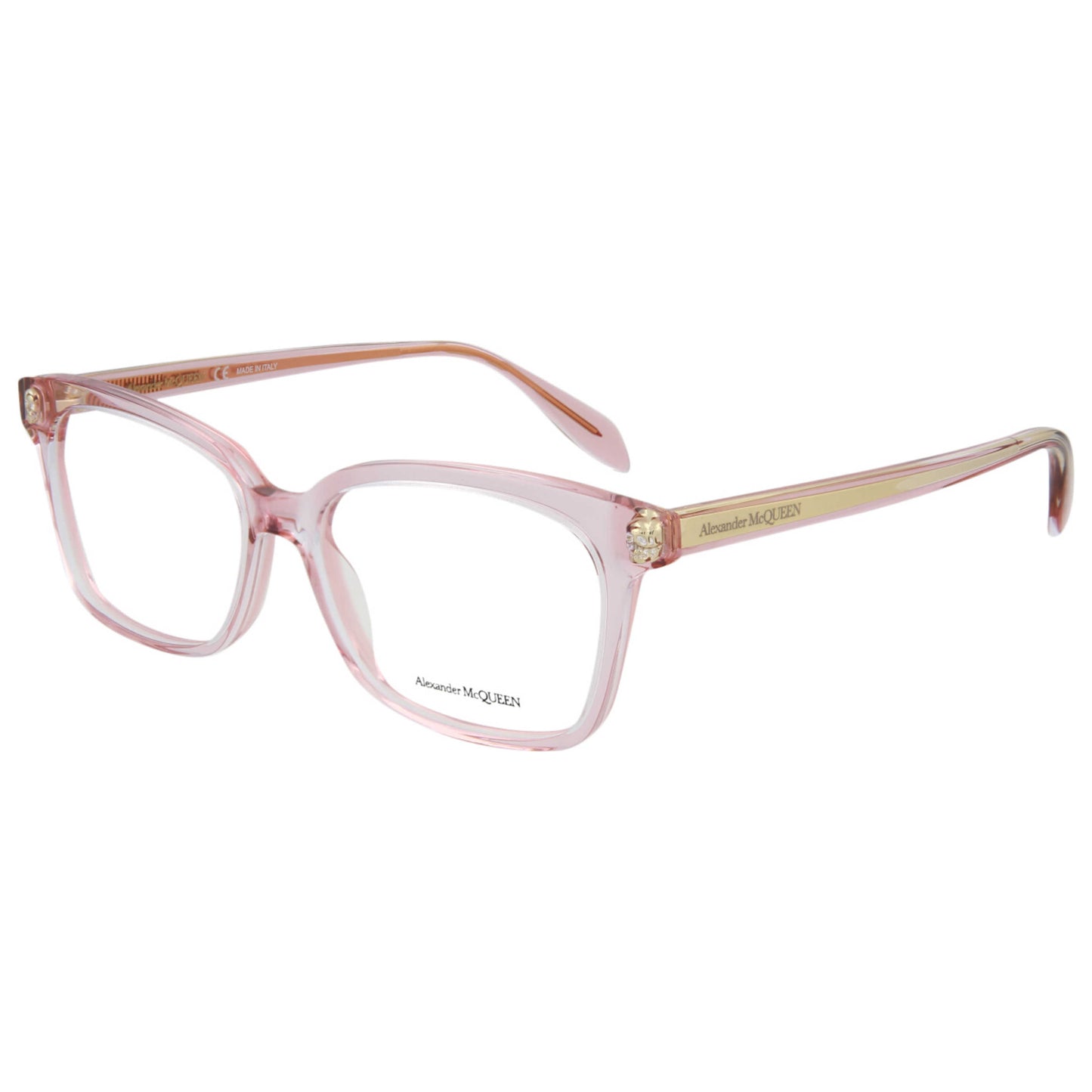 Front view of Alexander McQueen Core Women's Opticals AM0243O-30008082-004