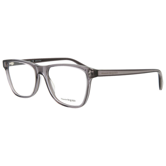 Front view of Alexander McQueen Core Unisex Opticals AM0248O-30008654-001