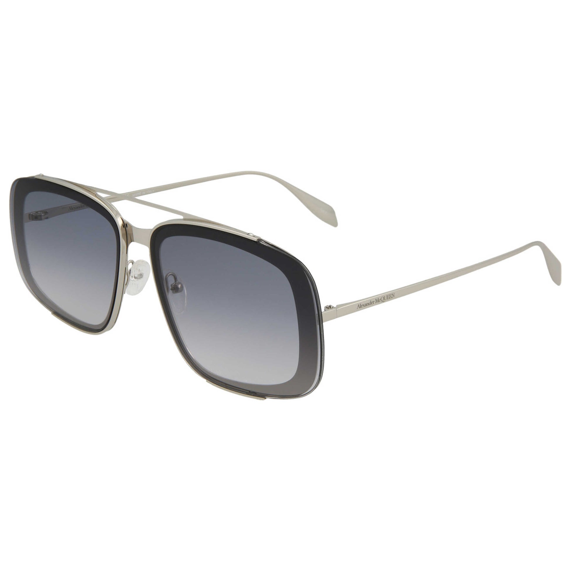 Front view of Alexander McQueen Fashion Men's Sunglasses AM0252S-30008680-004