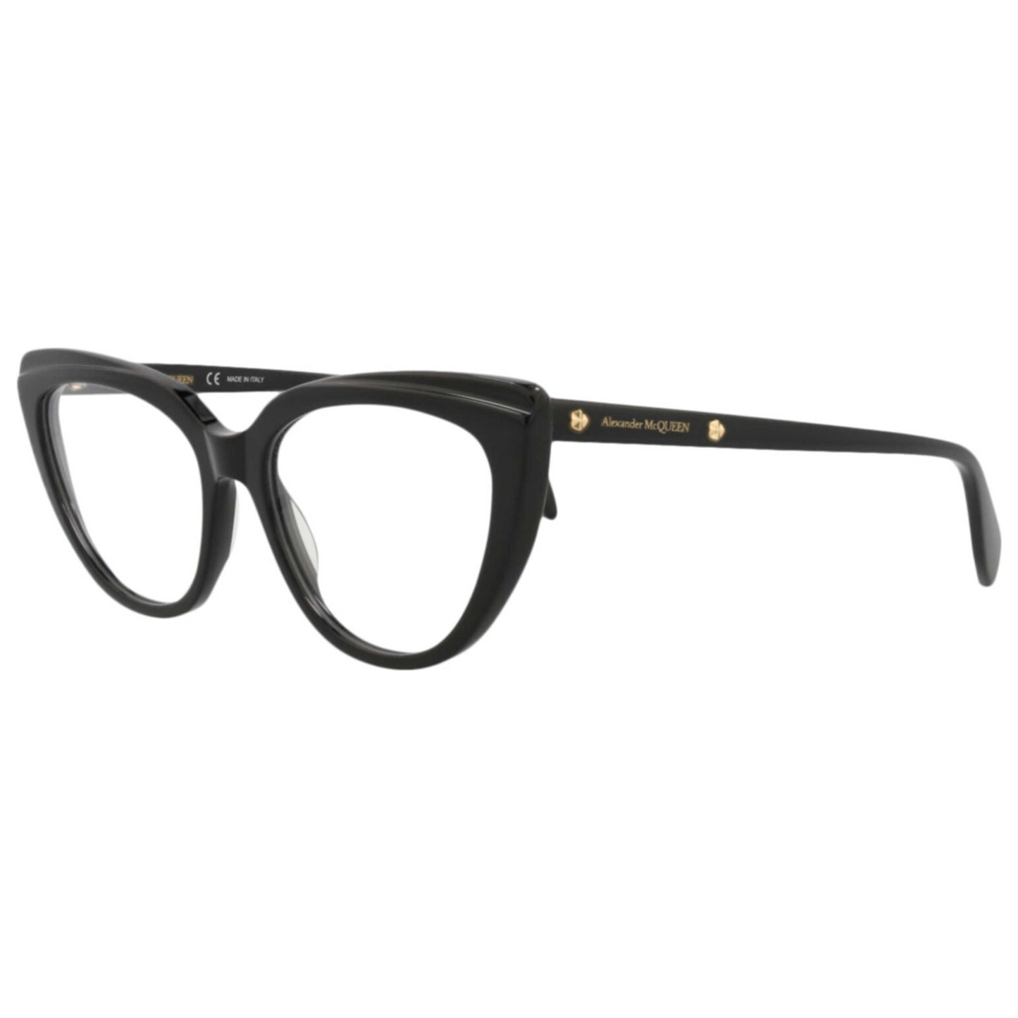 Front view of Alexander McQueen Women's Opticals AM0253O-30008688-001
